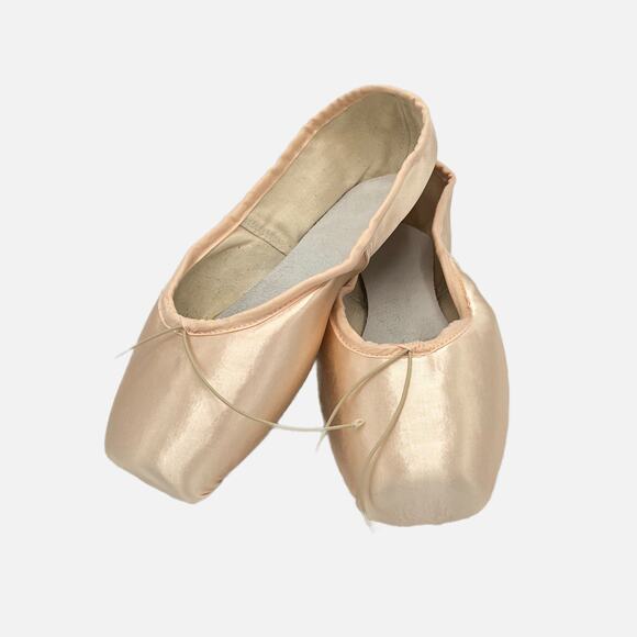 Suffolk Dance Silhouette Pink Pointe Ballet Shoes in Pink Size 7 XXXX N - Picture 6 of 7